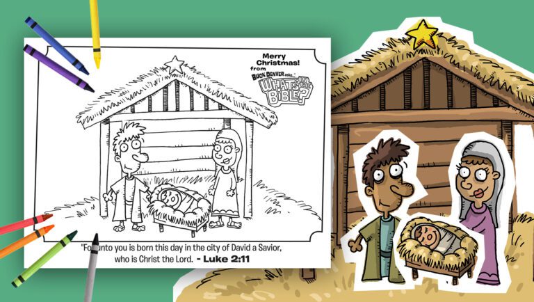 Coloring book - Luke 2