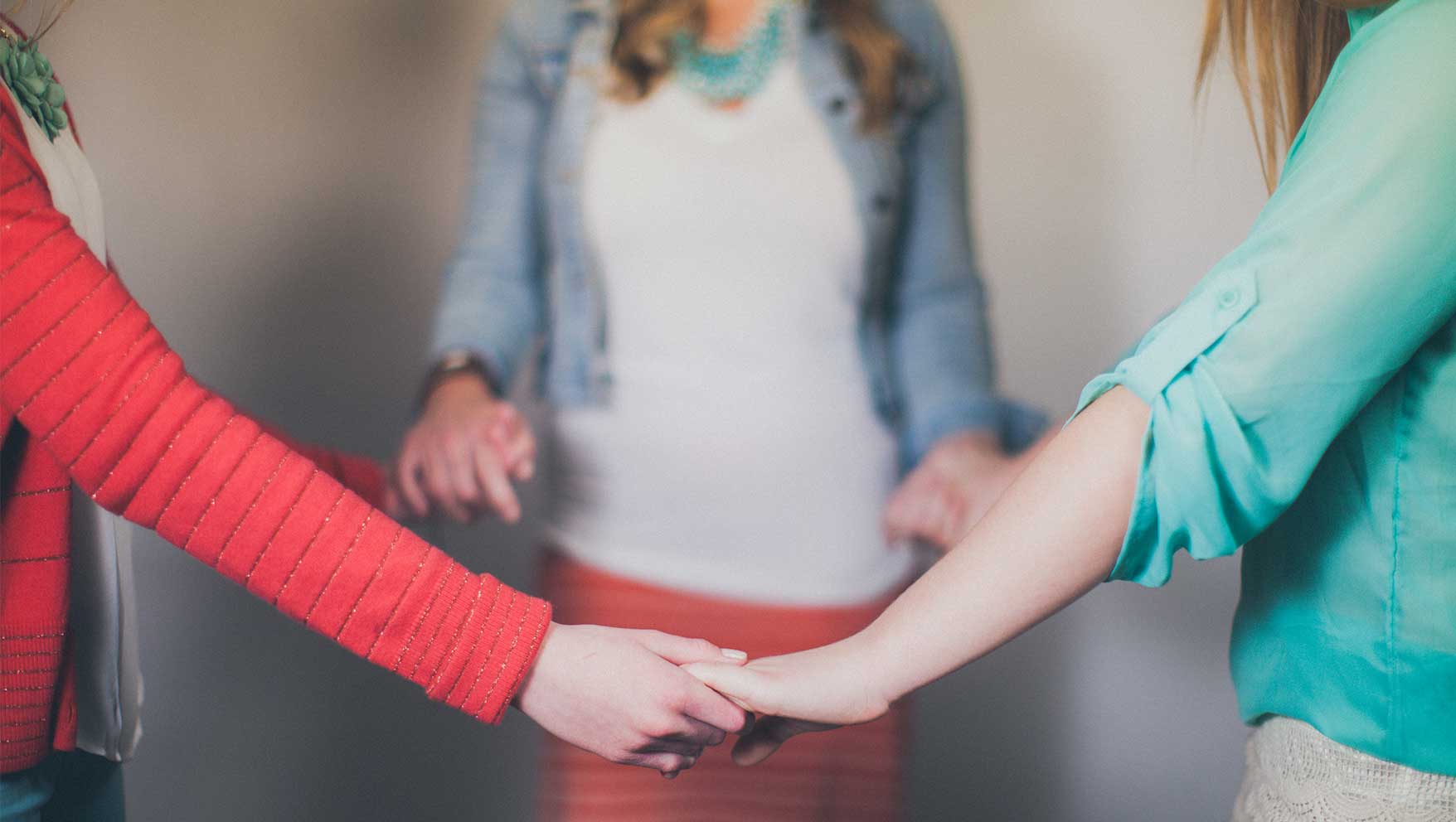 Prayer meeting - Praying Hands