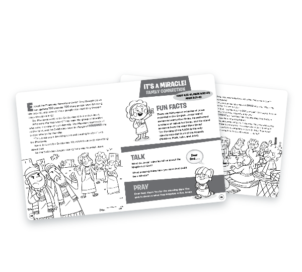 Read and color the Easter story printable featuring Jesus' death and resurrection for kids.